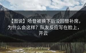 【图说】哈登被换下后没回替补席，为什么会这样？队友反应写在脸上，开云